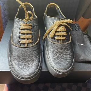 YSL Black sneakers size 9